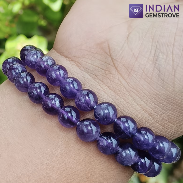 Buy REBUY Purple Gemstone Bracelet (for Men and Women) Online at Best  Prices in India - JioMart.